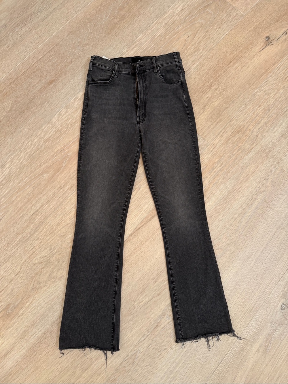 MOTHER Grey Denim Jeans - Size 27